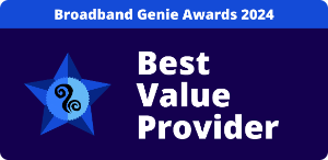 Broadband Genie Best Value Provider award 2024